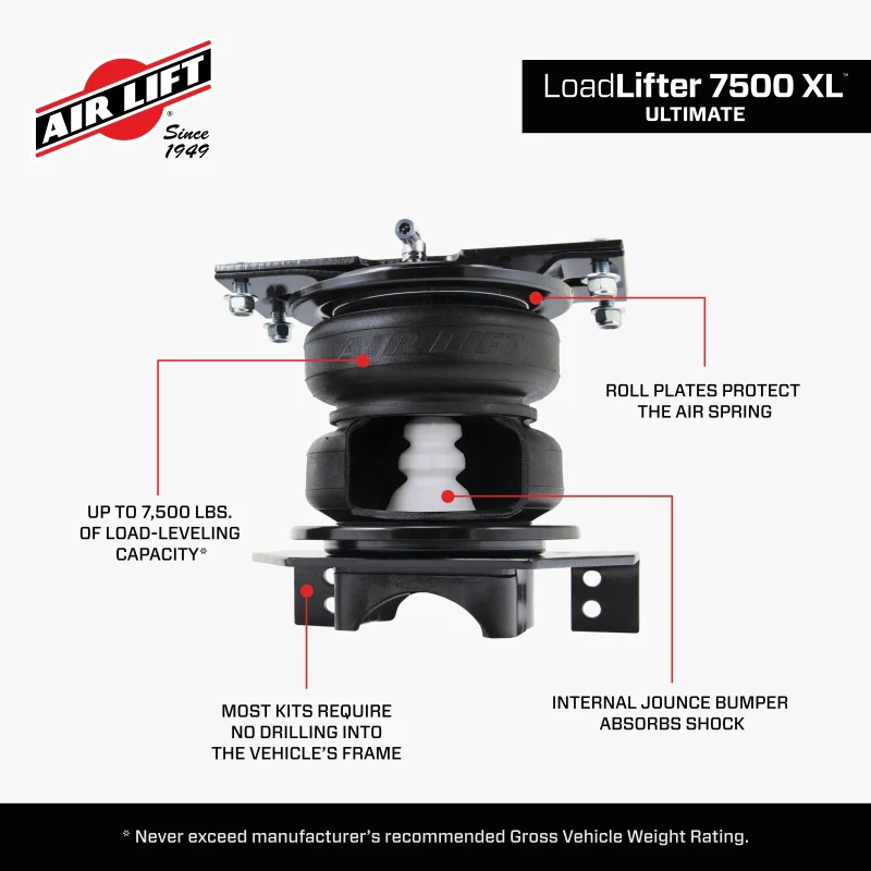 Air Lift LoadLifter 7500XL Ultimate for 03-17 Ram 3500 - Image 12