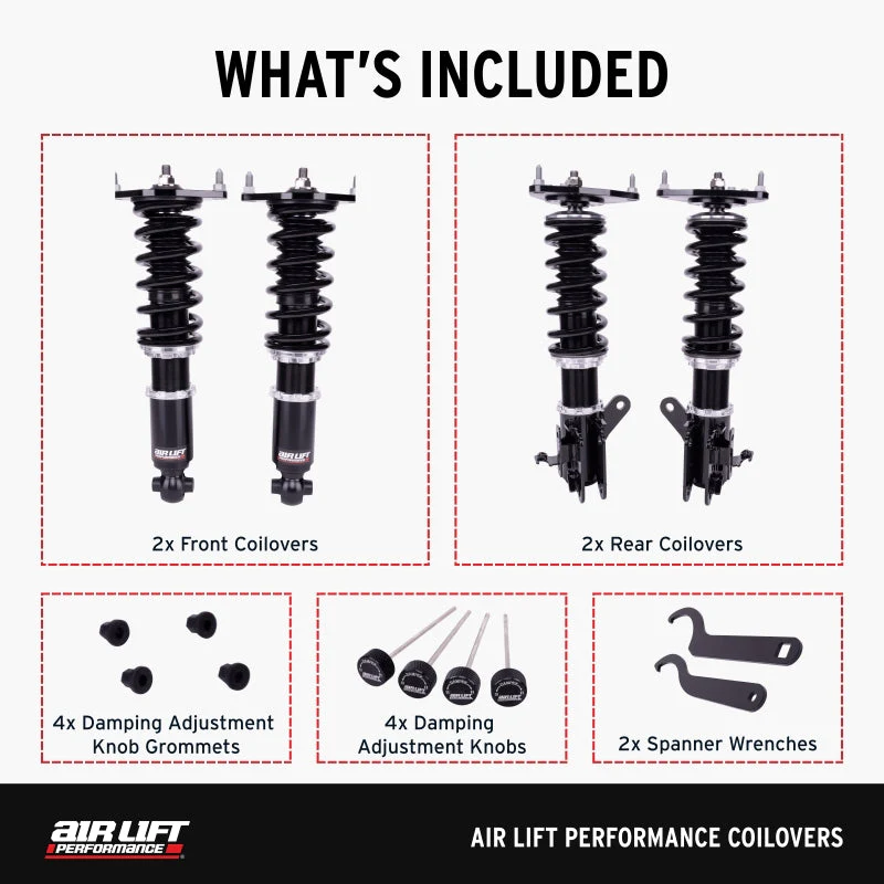 Air Lift Performance 15-24 Ford Mustang S550/S650 Fastback Coilover Kit - Image 7