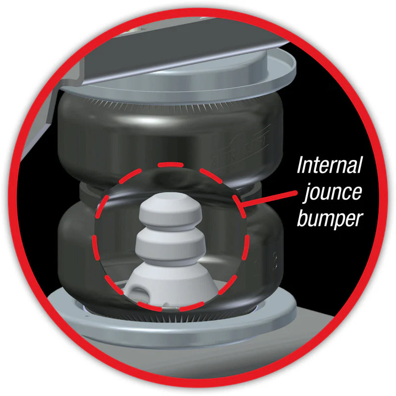 Air Lift Replacement Air Spring - LoadLifter 5000 Ultimate Bellows Type w/ internal Jounce Bumper - Image 5