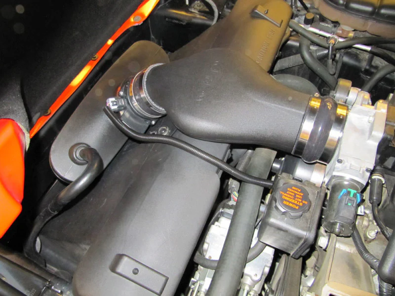 Airaid 01-04 Corvette C5 CAD Intake System w/ Tube (Oiled / Red Media) - Image 3