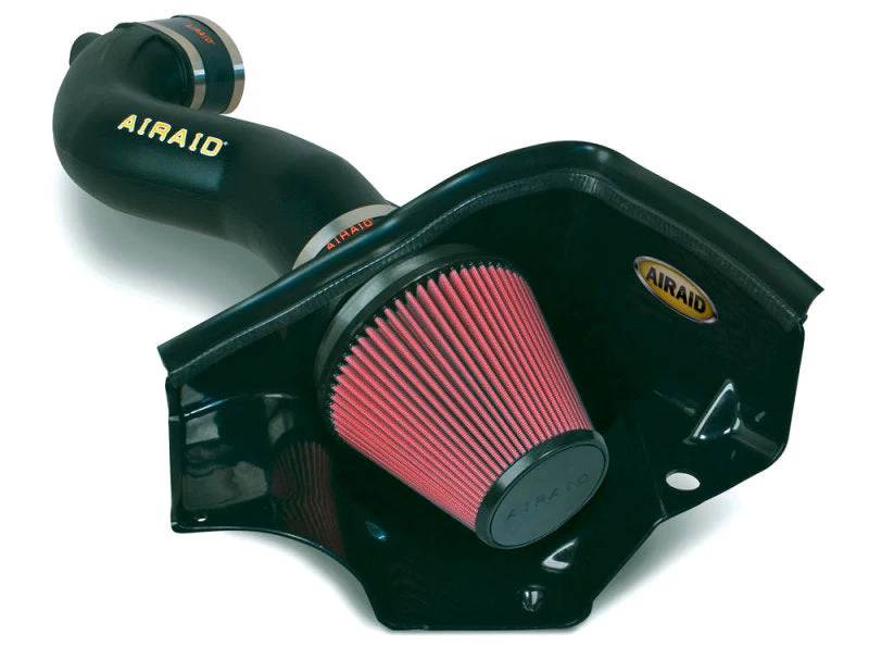 Airaid 05-09 Ford Mustang 4.6L Race Only (No MVT) MXP Intake System w/ Tube (Oiled / Red Media) - Image 8
