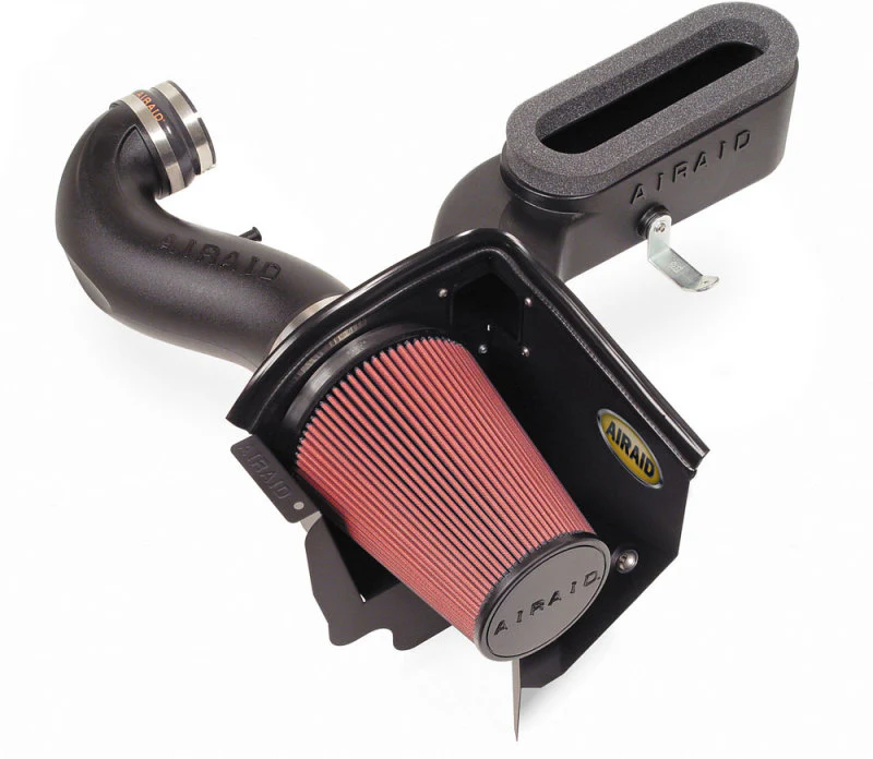 Airaid 06-10 Dodge Charger / 08 Magnum SRT8 6.1L Hemi CAD Intake System w/ Tube (Oiled / Red Media) - Image 7