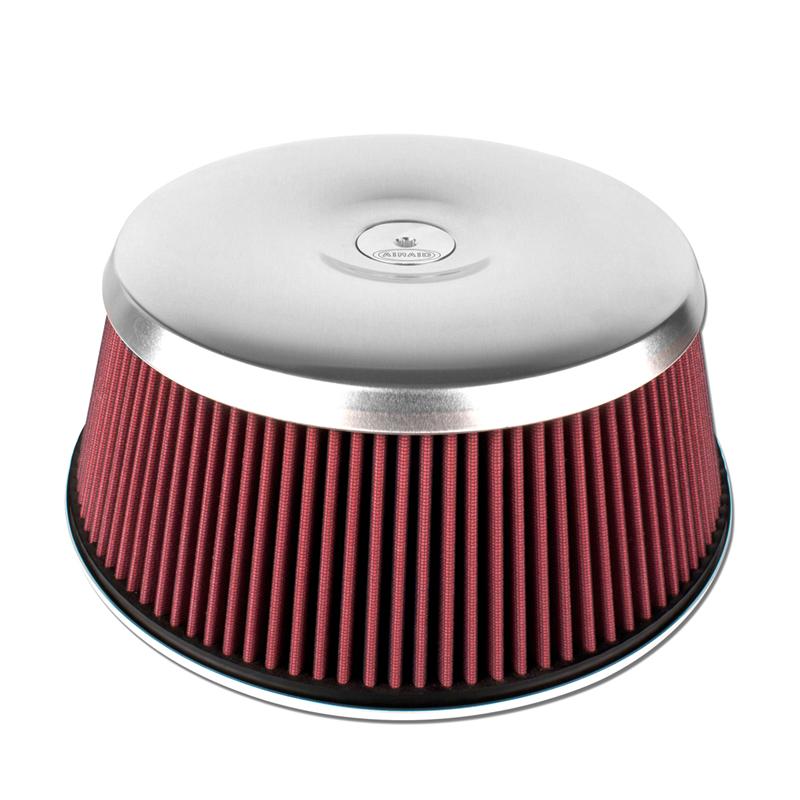 Airaid 10-14 Ford Mustang Shelby 5.4L Supercharged Direct Replacement Filter - Oiled / Blue Media - Image 3
