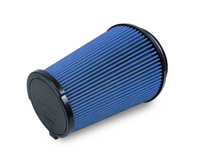 Airaid 10-14 Ford Mustang Shelby 5.4L Supercharged Direct Replacement Filter - Oiled / Blue Media - Image 9