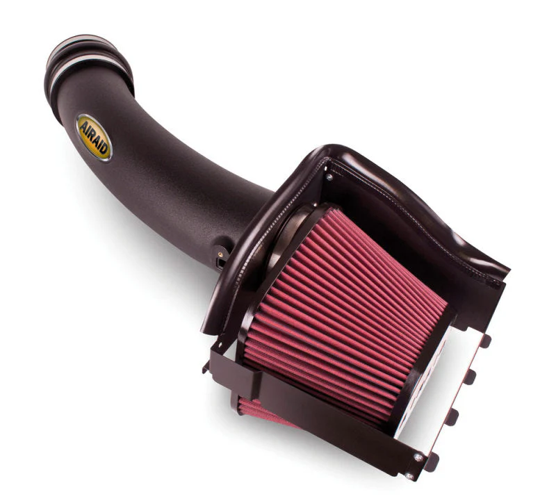 Airaid 10-14 Ford SVT Raptor / 11-13 F-150 6.2L CAD Intake System w/ Tube (Dry / Red Media) - Image 5