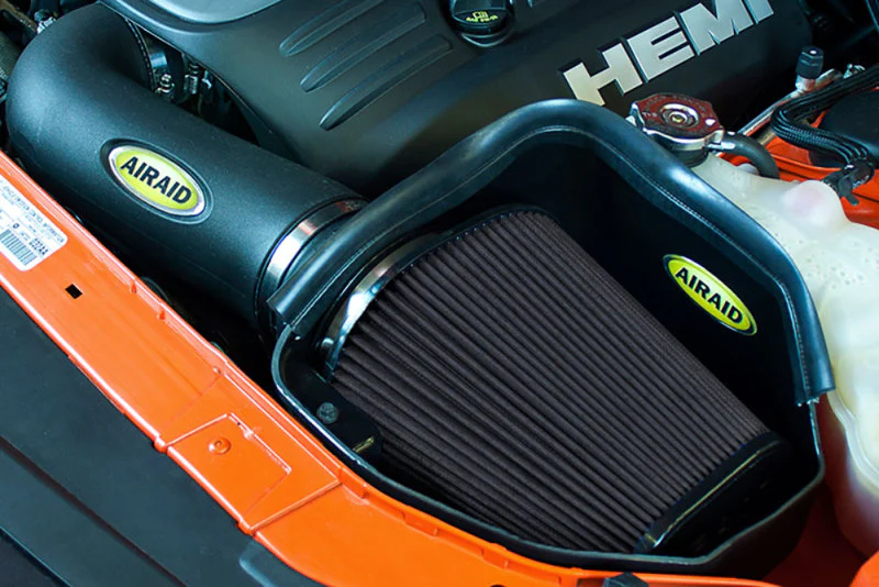 Airaid 11-14 Dodge Charger/Challenger MXP Intake System w/ Tube (Dry / Black Media) - Image 6