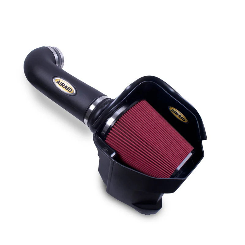 Airaid 11-14 Dodge Charger/Challenger MXP Intake System w/ Tube (Dry / Red Media) - Image 4