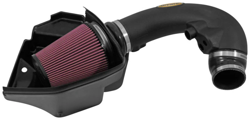 Airaid 12-13 Ford Mustang Boss 302 MXP Intake System w/ Tube (Oiled / Red Media) - Image 3