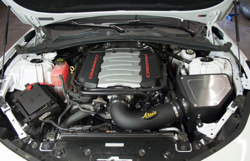 Airaid 16-20 Chevrolet Camaro SS V8-6.2L Performance Air Intake System (Oiled/Yellow Filter) - Image 2