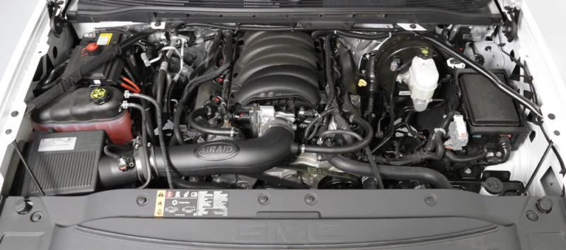 Airaid 17-18 GMC Sierra/Yukon V8-6.2L F/I Jr Intake Kit - Oiled / Red Media - Image 7