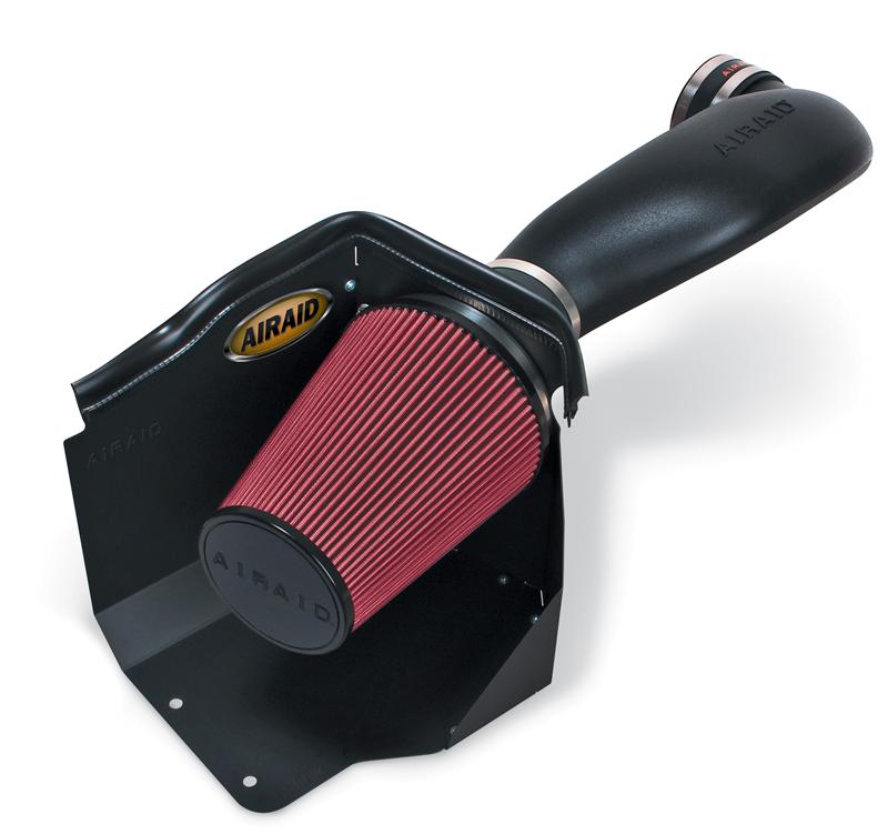 Airaid 2014 GM 1500 Pickup/ 2015 GM Tahoe/Yukon 5.3L MXP Intake System w/ Tube (Dry / Red Media) - Image 4
