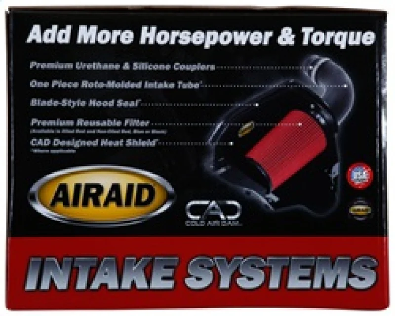 Airaid Jr. Intake Kit, Dry / Red Media 14-15 Chevrolet Silverado, 14-15 GMC Sierra, 2015 Sub 5.3L - Image 15
