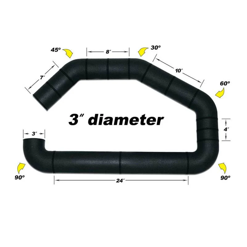 Airaid U-Build-It - 3in Intake Tube - Image 2