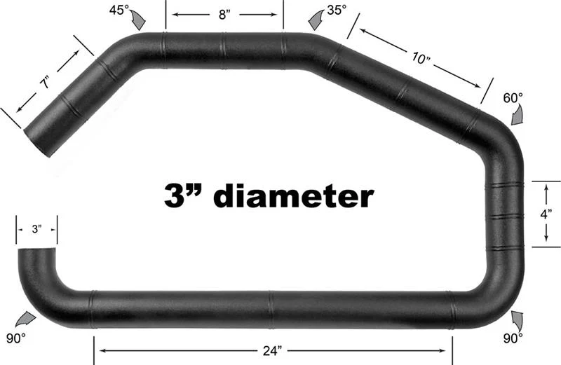 Airaid U-Build-It - 3in Intake Tube - Image 3