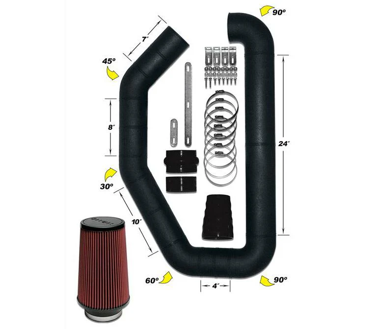 Airaid U-Build-It - 4in Intake Tube - Image 2
