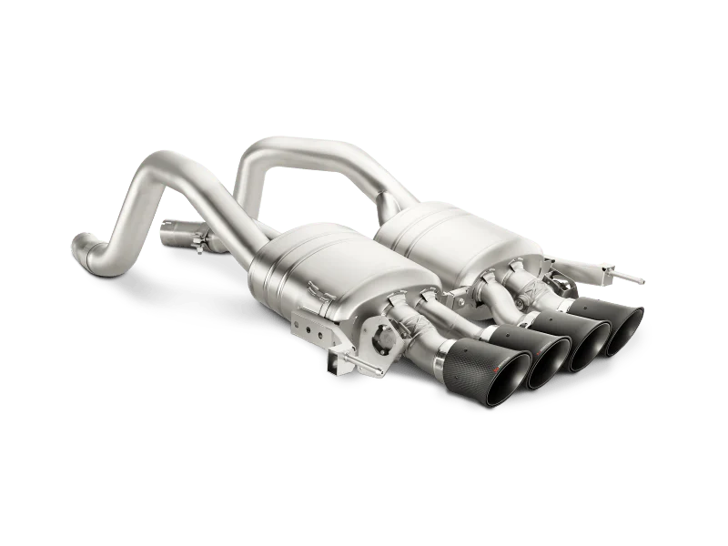 Akrapovic 14-17 Chevrolet Corvette Z06 (C7) Slip-On Line (Titanium) w/ Carbon Tips