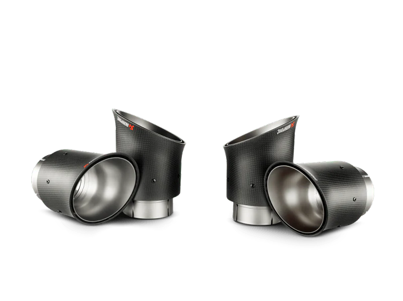 Akrapovic 14-17 Chevrolet Corvette Z06 (C7) Slip-On Line (Titanium) w/ Carbon Tips - Image 5