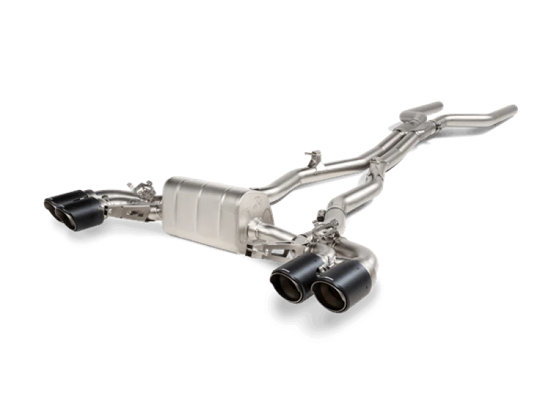 Akrapovic 2021 BMW M8/M8 Competition (F91/F92) Evolution Line Cat Back (Titanium) w/Carbon Tips