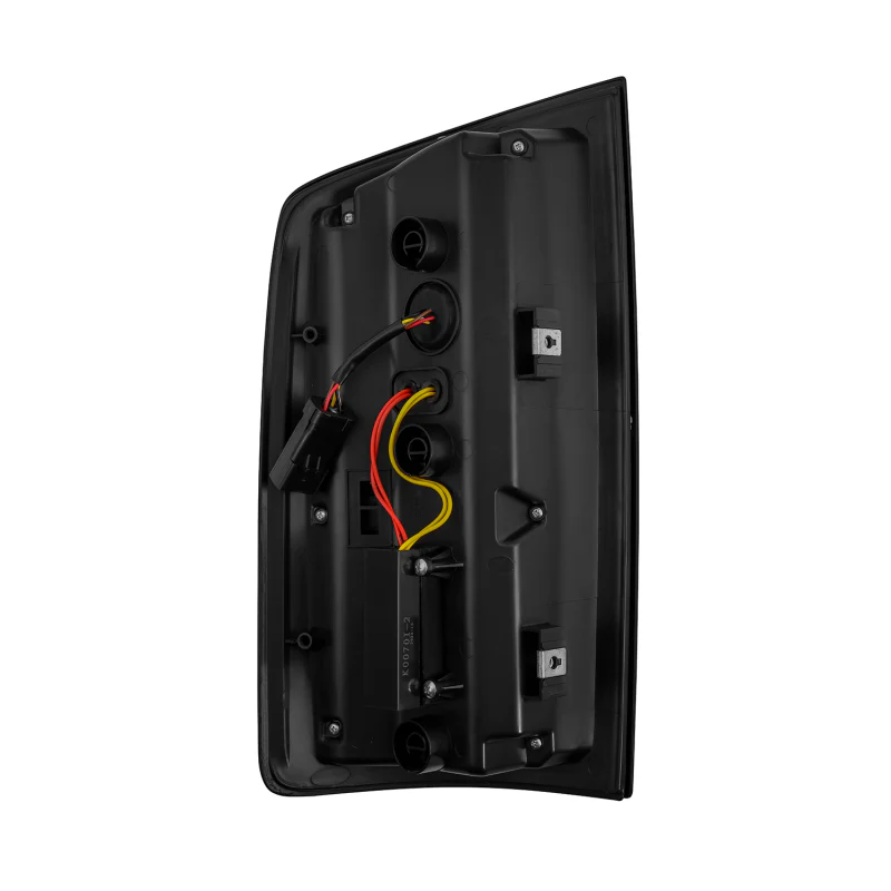 AlphaRex 02-06 Dodge Ram 1500/03-06 Dodge Ram 2500+3500 Luxx-Series LED Tail Lights (Pair) Black - Image 6