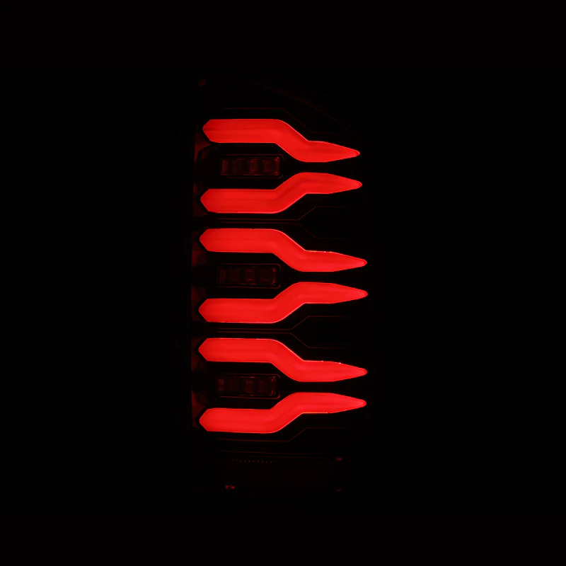 AlphaRex 02-06 Dodge Ram1500/03-06 Dodge Ram 2500/3500 Truck LUXX-Series LED Tail Lights Alpha-Black - Image 8