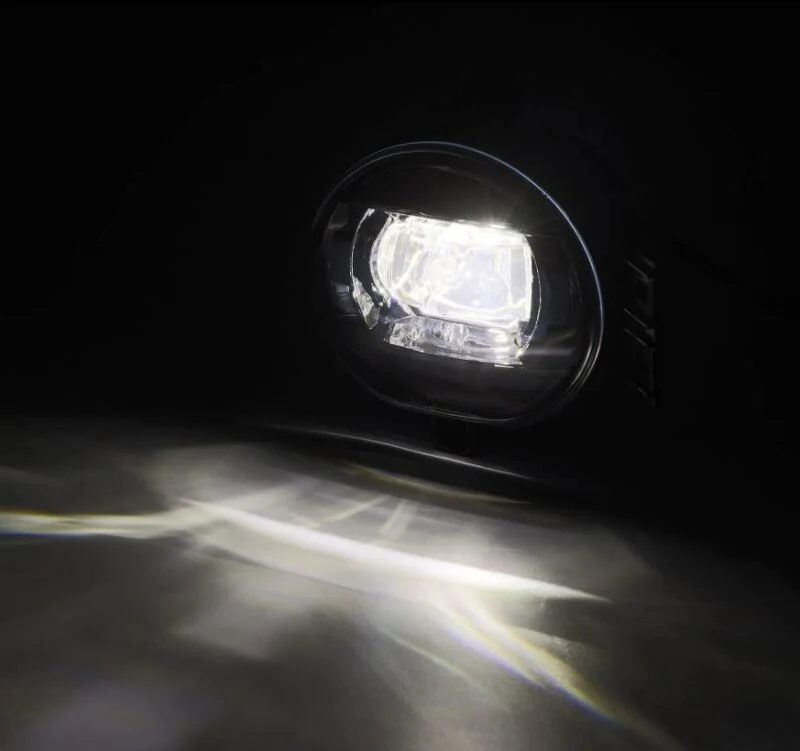 AlphaRex 02-08 Dodge Ram 1500/03-09 Ram 2500/3500 DoubleTap Dual Color LED Proj Fog Lights - Wt/Ambr - Image 4