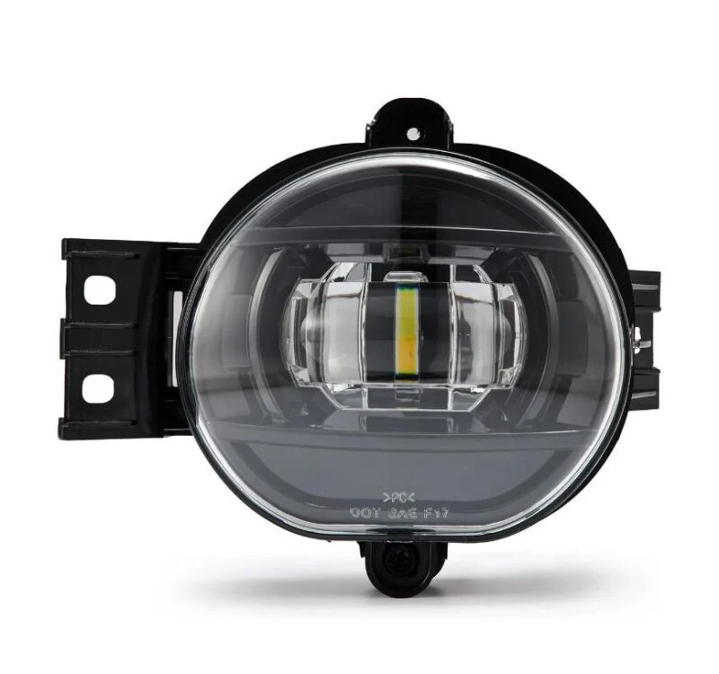 AlphaRex 02-08 Dodge Ram 1500/03-09 Ram 2500/3500 DoubleTap Dual Color LED Proj Fog Lights - Wt/Ambr - Image 8