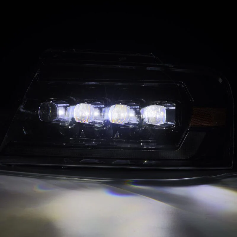 AlphaRex 04-08 Ford F-150 (No 2004 Heritage) NOVA-Series LED Proj HL Chrome w/Actv Light / Seq. Sig - Image 2