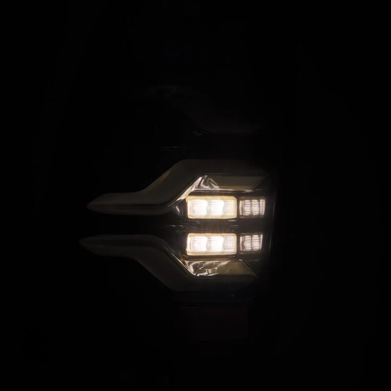 AlphaRex 05-15 Toyota Tacoma LUXX LED Taillights Alpha Blk w/Activ Light/Seq Signal - Image 2