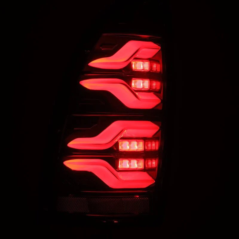 AlphaRex 05-15 Toyota Tacoma LUXX LED Taillights Alpha Blk w/Activ Light/Seq Signal - Image 3