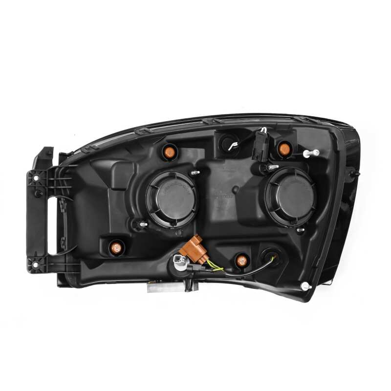 AlphaRex 06-08 Dodge Ram 1500HD NOVA LED Proj Headlights Plank Style Blk w/Seq Signal/DRL/Amber LED - Image 3