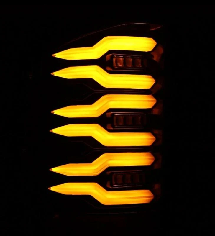 AlphaRex 07-13 Chevrolet Silverado 1500 (Ex. Hybrid Models) LUXX-Series LED Tail Lights Alpha-Black - Image 2