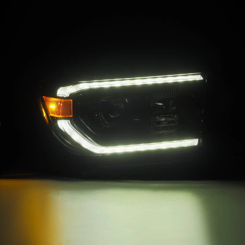 AlphaRex 07-13 Toyota Tundra/08-17 Sequoia G2 PRO-Series Projector Headlights Black -NO Lvl Adjuster - Image 2