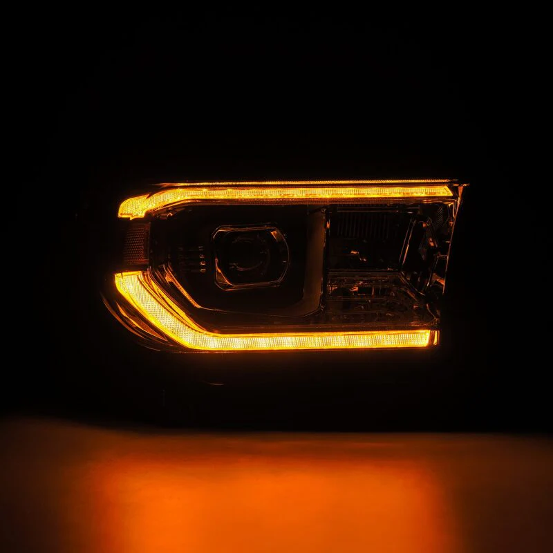 AlphaRex 07-13 Toyota Tundra / 08-17 Sequoia LUXX LED Proj HL Chrome w/Actv Light / Seq. Sig + DRL - Image 8