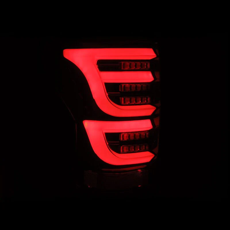 AlphaRex 07-13 Toyota Tundra LUXX-Series LED Tail Lights Alpha-Black - Image 6