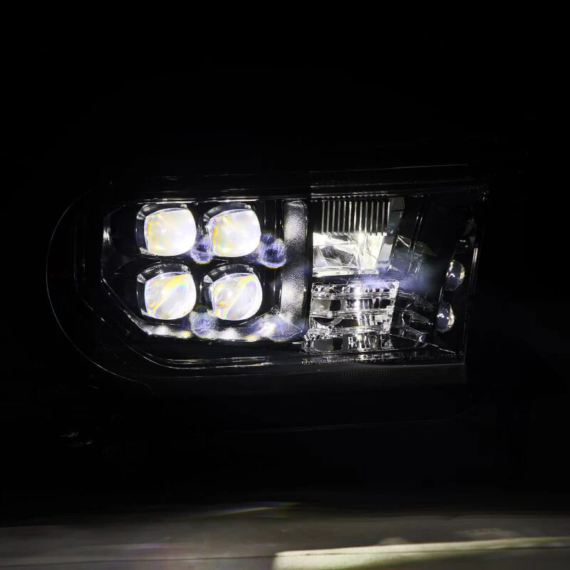 AlphaRex 07-13 Toyota Tundra NOVA LED Proj Headlights Alpha-Black w/Activ Light/Seq Signal/DRL - Image 8
