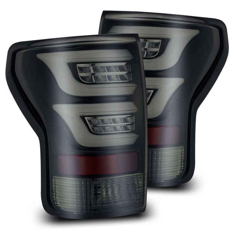 AlphaRex 07-13 Toyota Tundra PRO-Series LED Tail Lights Jet Black - Image 8