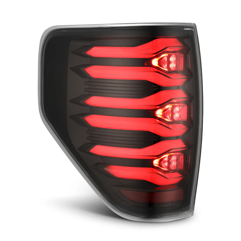 AlphaRex 09-14 Ford F150 LUXX LED Taillights - AlphaBlack Housing - Image 2