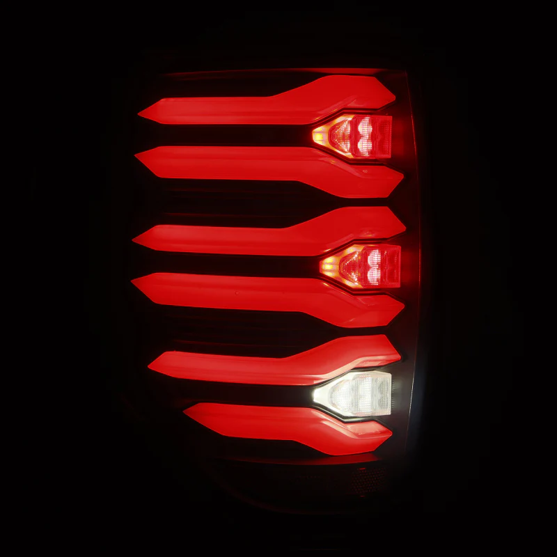 AlphaRex 09-14 Ford F150 LUXX LED Taillights - Black Housing - Image 2