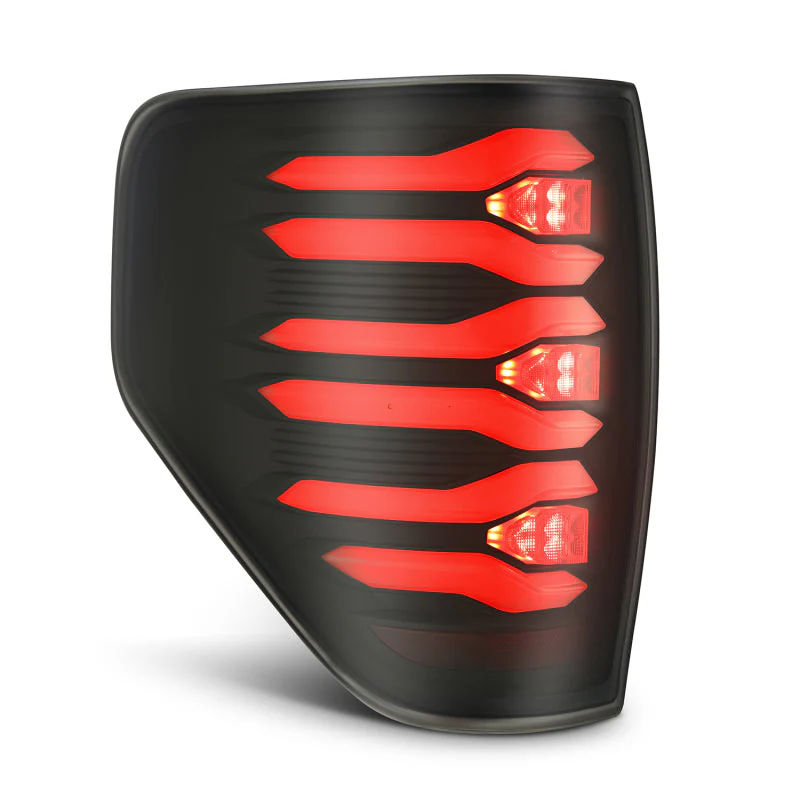 AlphaRex 09-14 Ford F150 LUXX LED Taillights - Black Housing - Image 4
