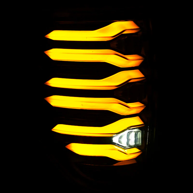AlphaRex 09-14 Ford F150 LUXX LED Taillights - Black Housing - Image 5