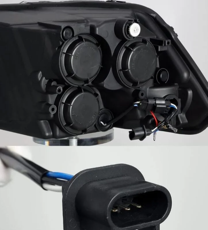 AlphaRex 09-18 Dodge Ram 1500HD PRO-Series Projector Headlights Plank Style Chrome w/Seq Signal/DRL - Image 4
