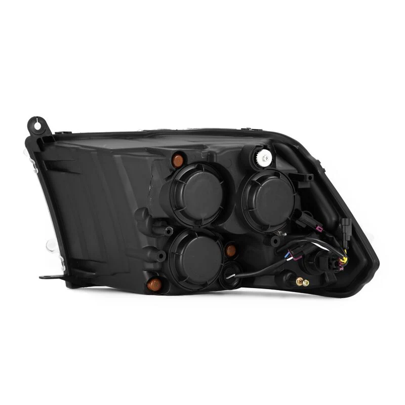 AlphaRex 09-18 Dodge Ram 2500 LUXX LED Proj Headlights Plank Style Chrm w/Activ Light/Seq Signal/DRL - Image 2