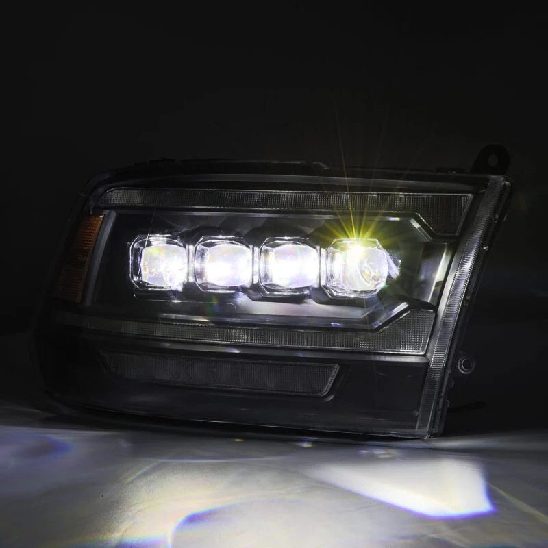 AlphaRex 09-18 Ram 2500 NOVA LED Proj Headlights Plank Style Chrome w/Activ Light/Seq Signal/DRL - Image 7