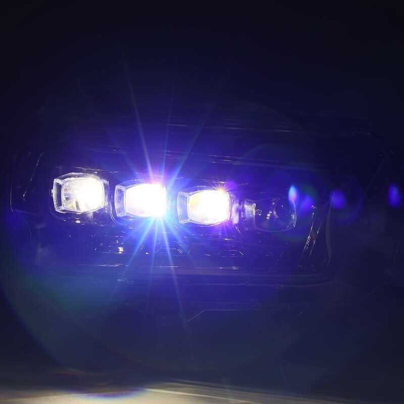 AlphaRex 10-13 Toyota 4Runner NOVA LED Proj Headlights Plank Style Alpha Black w/Seq Signal/DRL - Image 2