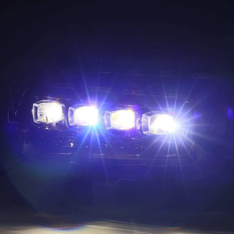 AlphaRex 10-13 Toyota 4Runner NOVA LED Proj Headlights Plank Style Alpha Black w/Seq Signal/DRL - Image 7