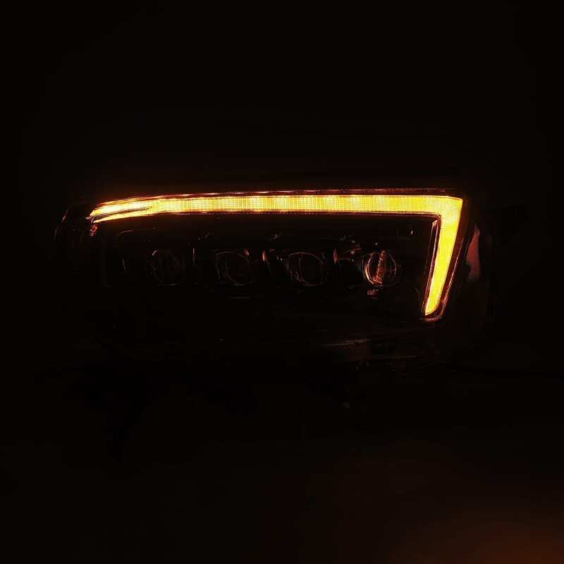 AlphaRex 10-13 Toyota 4Runner NOVA LED Proj Headlights Plank Style Alpha Black w/Seq Signal/DRL - Image 8
