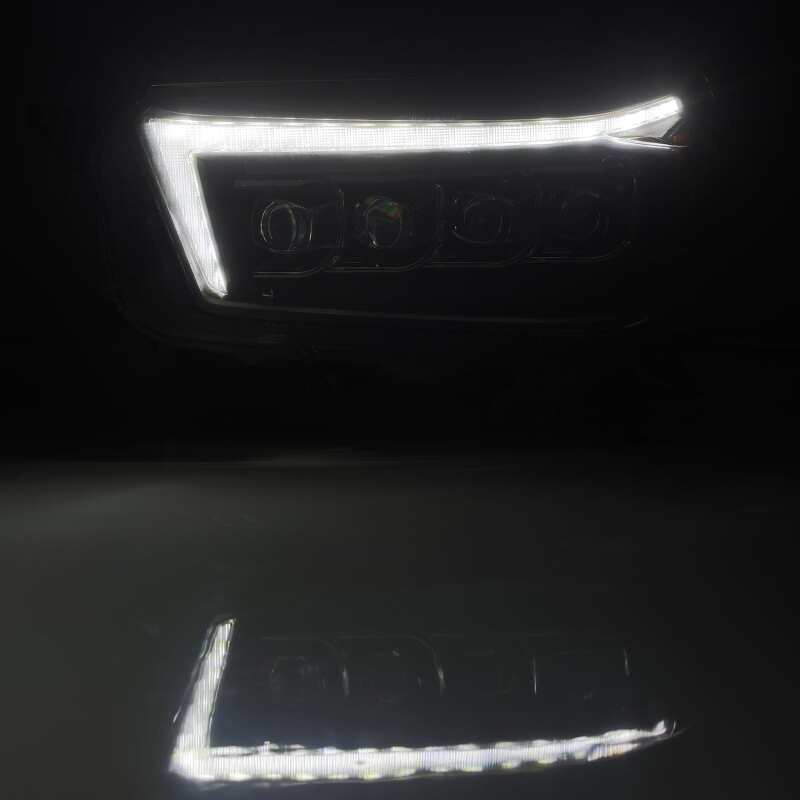 AlphaRex 10-13 Toyota 4Runner NOVA LED Projector Headlights Plank Style Black w/Seq Signal/DRL - Image 6