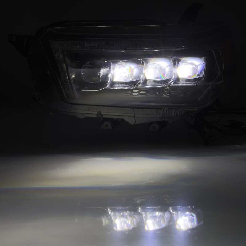 AlphaRex 10-13 Toyota 4Runner NOVA LED Projector Headlights Plank Style Black w/Seq Signal/DRL - Image 7