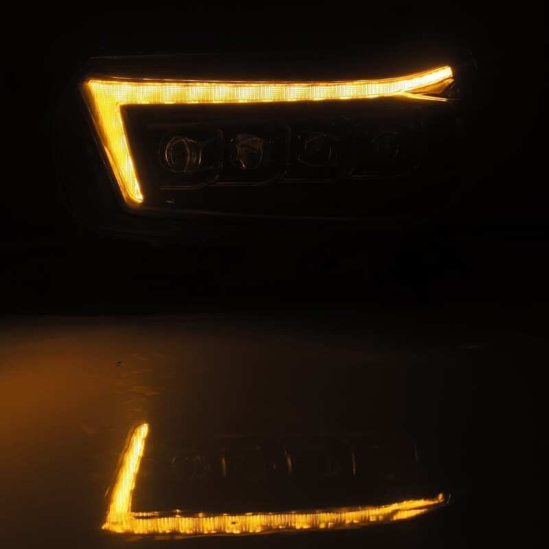 AlphaRex 10-13 Toyota 4Runner NOVA LED Projector Headlights Plank Style Black w/Seq Signal/DRL - Image 8