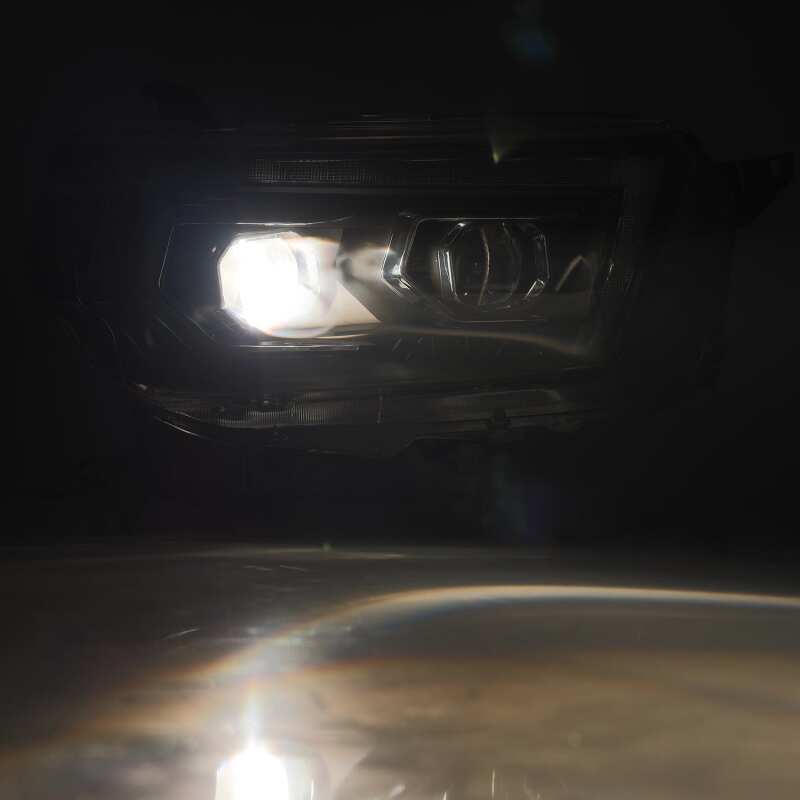 AlphaRex 10-13 Toyota 4Runner PRO-Series Projector Headlights Plank Style Black w/Seq Signal/DRL - Image 8